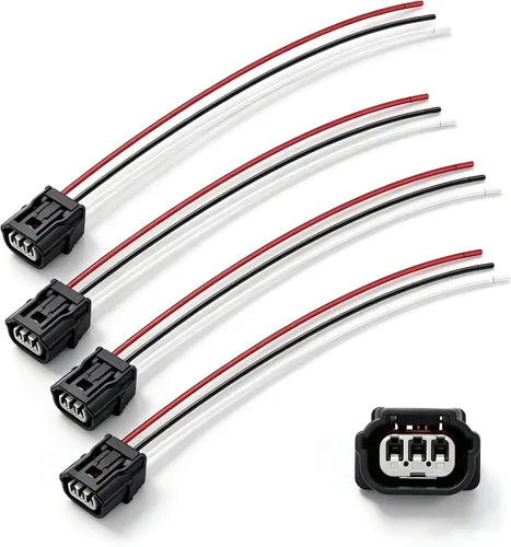 Vista 20 de HiSport Conector de bobina de encendido compatible con Mazda Lexus Toyota Supra 1JZ 2JZ 6 Pcs