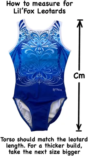 Vista 2 de LIL'FOX Leotardos de gimnasia para niñas – Baile infantil, vaso, acrobacia, equipo de gimnasia Aloura