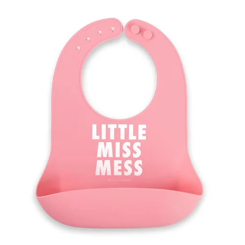 Vista 25 de Babero para bebés para comer de Bella Tunno, babero de silicona impermeable con gran atrapaalimentos, ajuste ajustable para bebés de 4 a 12 meses