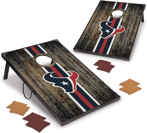 Vista 9 de Wild Sports - Set Deluxe para Jugar Cornhole con Tablero de MDF de 2 x 3 Pies - Incluye Esquinas y Delantales