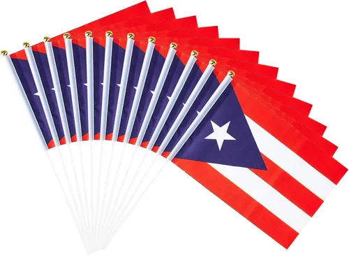 Vista 55 de Bandera de Australia Pequeña Bandera Australiana Paquete de 12 Mini Banderas de Mano Australianas en Palos para Desfiles de Fiesta, Eventos