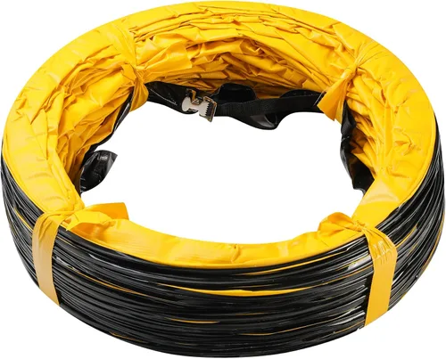 Vista 6 de MOUNTO Manguera flexible de conducto de PVC de 25 pies para ventilador de escape (24 pulgadas)