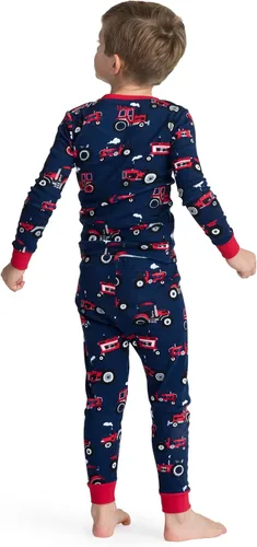 Vista 3 de Hatley Conjunto de pijama estampado de manga larga de algodón orgánico para niños