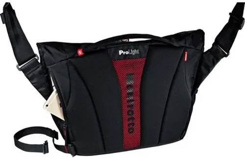 Vista 4 de Manfrotto Bumblebee M-10 PL, Messenger Pro Light, negro, compacto (MB PL-BM-10)