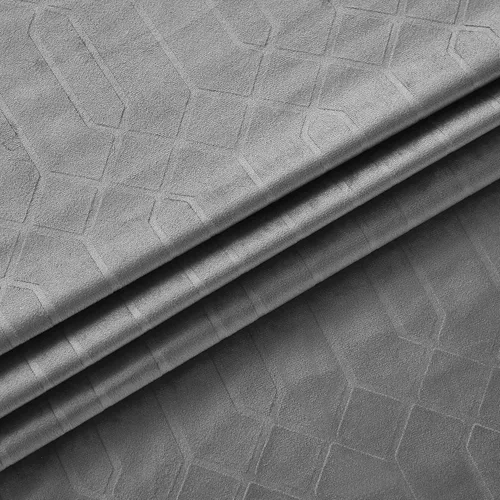 Vista 5 de Paneles de cortinas opacas de terciopelo gris oscuro para ventana, reducción de ruido, 90% de oscurecimiento de la habitación, bolsillo para barra