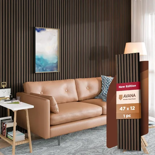 Vista 40 de Paquete de Muestras de Color de Paneles de Pared Acústicos Avana - Paneles de Madera Premium para Decoración de Paredes - Insonorización
