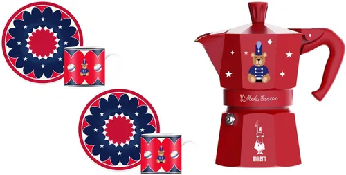 Vista 19 de Bialetti - Moka Express: Cafetera de espresso sobre estufa icónica, prepara auténtico café italiano, olla de moka 1 taza (2 Oz - 60 Ml), aluminio