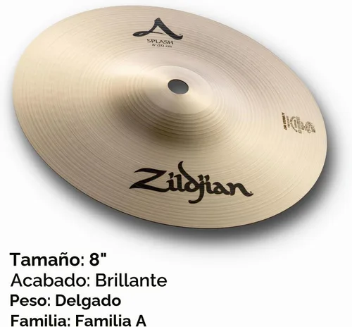 Vista 2 de Zildjian Serie A Splash - 8 pulgadas