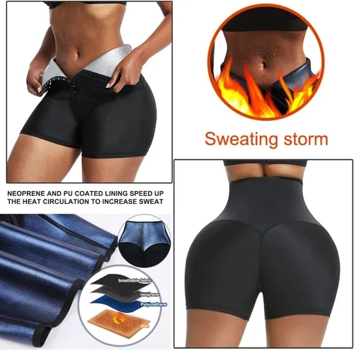 Vista 2 de FULIER Pantalones deportivos para mujer para adelgazar, para hacer ejercicio, yoga, térmica