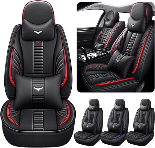 Vista 20 de Fundas de asiento delantero automático para Volvo 1999-2025 95% modelos, protección de banco frontal 3D compatible con bolsa de aire lateral línea