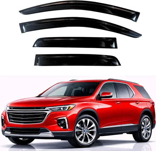 Vista 175 de KPY Moldura deflectora de viento con protección contra la lluvia compatible con Mazda CX-3 2016-2021 (CX3), 4 unidades, para ventana lateral
