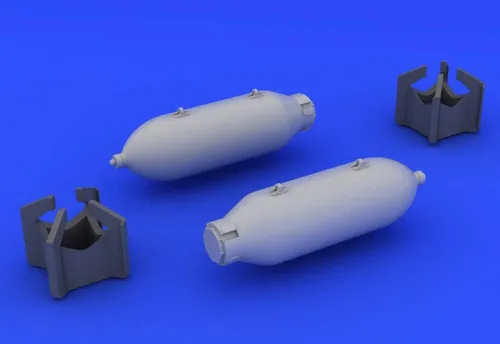 Vista 3 de Eduard Modelos US 250-Pound Bombs Brassin Modelo Kit