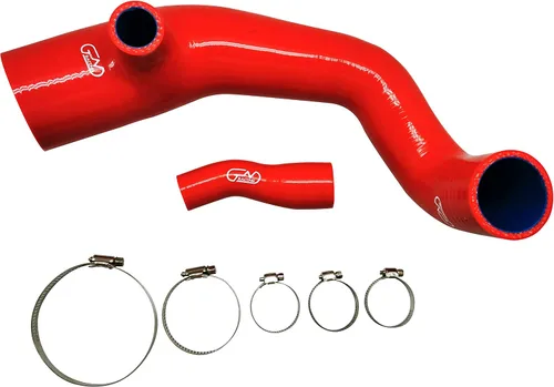 Vista 4 de Manguera de entrada de impulso de entrada de aire de silicona compatible con Mini Cooper S R55 R56 R57 2007-2012 (negro)