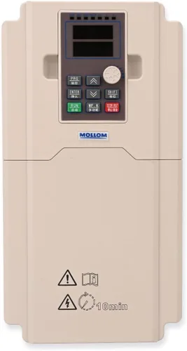 Vista 8 de Mollom VFD 220V 4KW 5HP 16A Entrada monofásica o trifásica a salida trifásica 0-3000Hz Variador de frecuencia variable Controlador inversor
