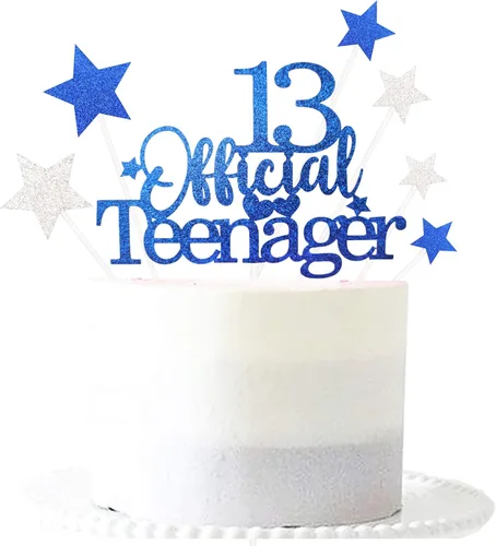 Vista 18 de Decoración brillante para tarta de primer cumpleaños feliz con estrella, adornos personalizados para tarta de 1 cumpleaños, decoraciones de fiesta