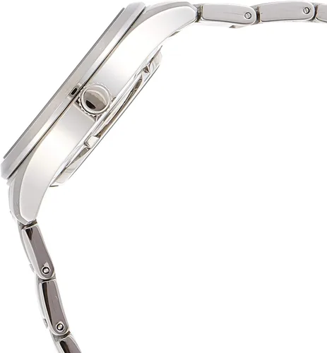 Vista 4 de Seiko 5 relojes automáticos de acero inoxidable con esfera negra SNZG13K1 Negro L
