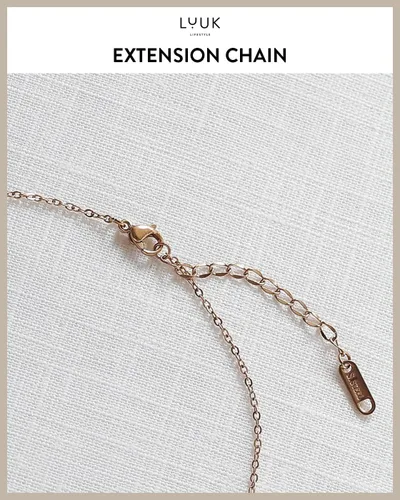 Vista 7 de LUUK LIFESTYLE Collares de acero inoxidable para mujer con colgante, tarjeta de joyería de moda con frase de felicidad, amuleto de la suerte, regalo