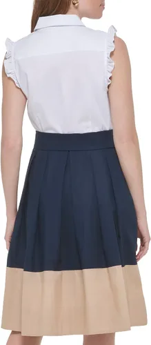 Vista 4 de Tommy Hilfiger Algodón sin mangas hasta la rodilla para mujer