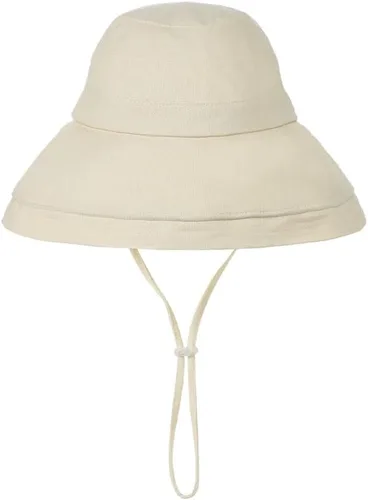 Vista 8 de Sombrero de ala ancha para mujer, para pesca, plegable, UPF 50+, protección solar UV, gorra de playa, gorra de verano con borde con alambre