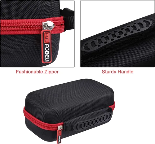 Vista 8 de FBLFOBELI - Estuche rígido para arrancador NOCO GENIUS5 (solo funda) Carcasa rígida de EVA, a prueba de golpes y resistente al agua, cierre
