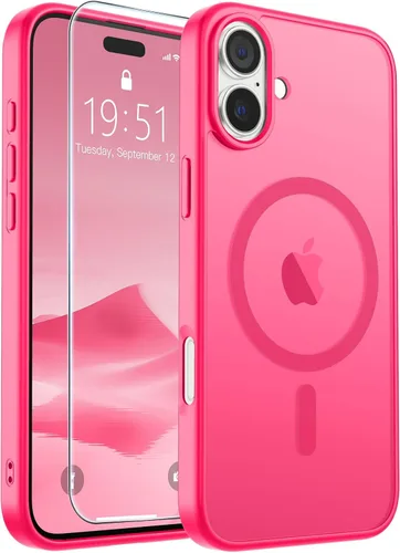 Vista 81 de SUPFINE Funda magnética para iPhone SE 2022 (3ª)/2020 (2ª), iPhone 8 (compatible con MagSafe) (protección contra caídas de grado militar), funda