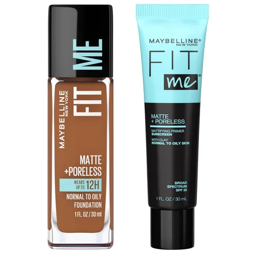 Vista 14 de Maybelline Fit Me Matte + Poreless Primer Facial Matificante de Maquillaje con Protector Solar, Amplio Espectro SPF 20, 16HR de Duración, Control