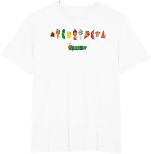 Vista 8 de Camiseta infantil The Very Hungry Caterpillar Feast Negro
