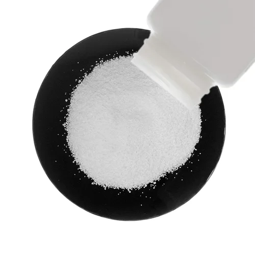 Vista 4 de Sorbitol [C6H14O6] 99+% USP Polvo de grado alimenticio 3 Oz en una botella