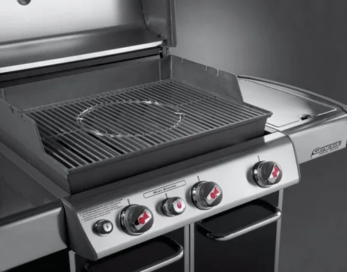 Vista 6 de 64812 Piezas de repuesto para Weber Gourmet BBQ System Rejillas de cocina GS4 Spirit II & I Spirit 300 SER, Genesis 1000-5000, plata B/C