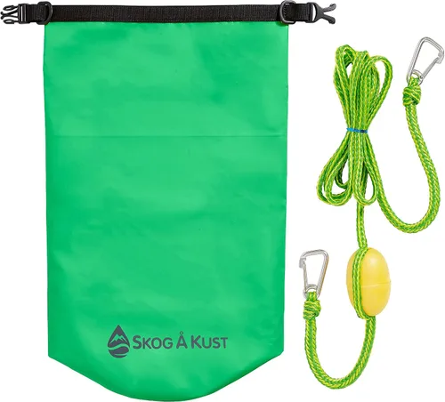 Vista 8 de Skog Å Kust SandSåk 2 en 1 PWC Anchor & Dry Bag Verde
