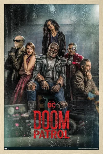 Vista 7 de Trends International DC Comics TV Doom Patrol - Póster de pared de hoja del grupo uno
