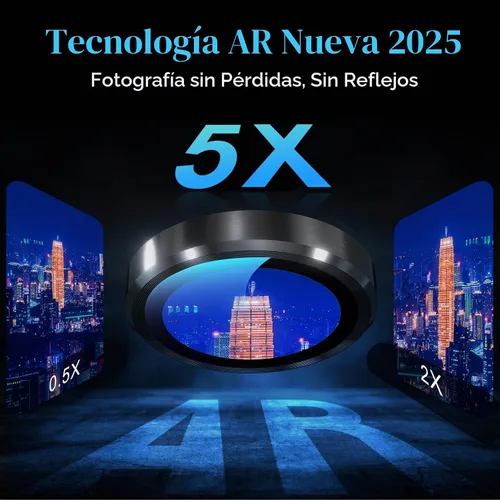 Vista 4 de YWXTW Protector de lente de cámara para iPhone 17 Pro/iPhone 17 Pro Max, [bandeja de instalación de 1 paso] Protector de pantalla de vidrio