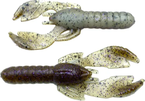 Vista 13 de Phat Pak Baits - Beasty Bug Jr Ned Rig Craw Finesse Bass Señuelo de pesca de plástico suave 20ct 2.8" Bicho Bama