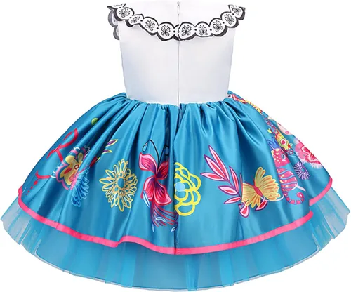 Vista 2 de Minghai Kids Toddler Girls 3D Cartoon Tutu Dresses Halloween Cosplay Costume Princess Fancy Party Dress