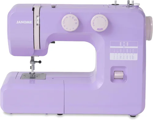 Vista 15 de Janome Blue Couture - Máquina de coser fácil de usar con estructura metálica interior, diagrama de bobina, videos tutoriales, ¡hecha pensando