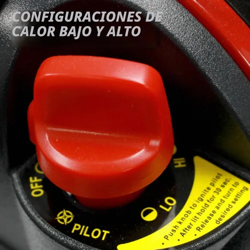 Vista 6 de Mr. Heater - Calentador radiante portátil Buddy de 9,000 BTU (Canadá)