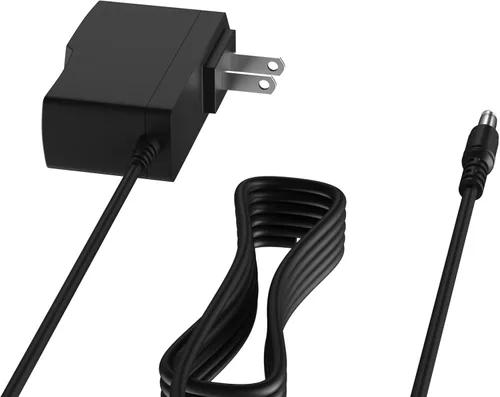 Vista 4 de Adaptador de corriente de 9.5 V con cable de 10 pies – Compatible con teclado Casio AD-E95100LU, SA-76 SA-77 SA-46 LK-135 CTK-2500 CTK-2400 CTK-2550
