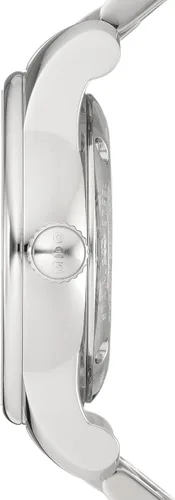 Vista 2 de Mido MIDO-M76004261 Baroncelli Reloj suizo automático plateado para mujer, Blanco
