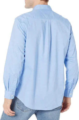 Vista 2 de Tommy Hilfiger Men's Adaptive Magnetic Long Sleeve Button Down Shirt in Classic Fit