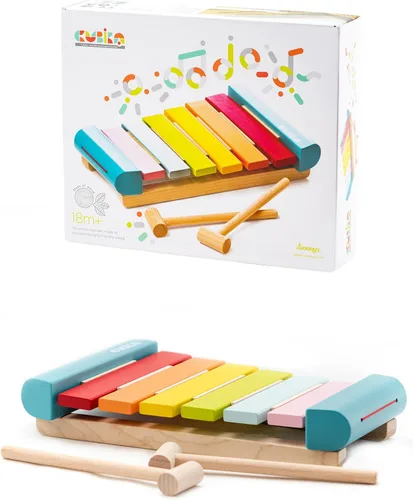 Vista 11 de CUBIKA Juguete de madera con cordones de autos voladores - Juguete Montessori con cordones para niños a partir de 3 años - Tarjetas de cordones