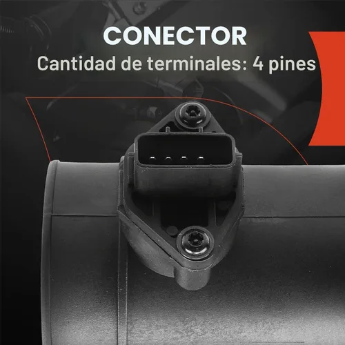 Vista 5 de A-Premium Conjunto de sensor de flujo de aire masivo [4 pines, V6 3.5L]
