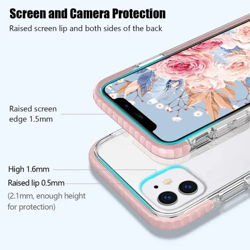 Vista 3 de Funda personalizada para iPhone 13 Pro Max, funda personalizada con collage de fotos de múltiples imágenes, funda personalizada para cumpleaños