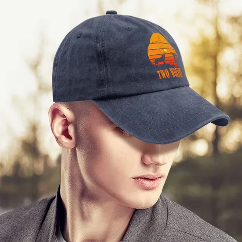 Vista 4 de Hats Two Wolves Baseball Caps, Vintage Dad Hats for Women