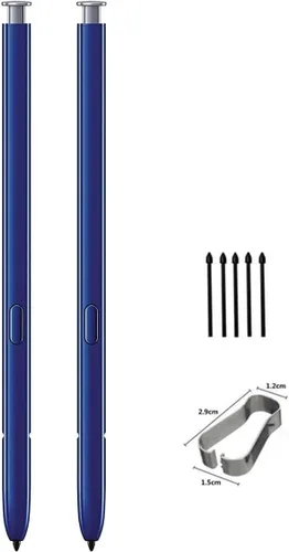 Vista 20 de 2 bolígrafos Galaxy Note 10 S Pen (sin Bluetooth) de repuesto para Samsung Galaxy Note 10/10 Plus/10+, bolígrafo Galaxy Note 10 Plus de repuesto +