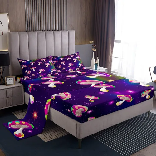 Vista 34 de Juego de sábanas para niños estilo vaquero occidental tamaño individual, juego de ropa de cama con diseño geométrico de cactus, decoración