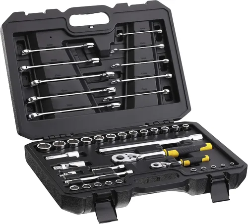 Vista 20 de Stanley Juego de trinquete 1/4" 72 dientes