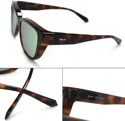 Vista 4 de yodo Gafas de sol ajustadas con lentes polarizadas para hombres y mujeres