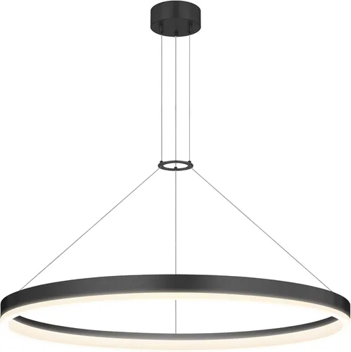 Vista 12 de Sonneman Modern Lighting 2311.16 Corona - Lámpara colgante LED con anillo de 1 luz para isla de cocina o comedor con cubierta acrílica, cable