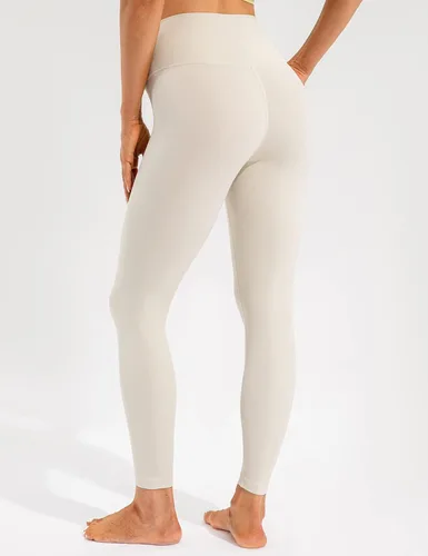 Vista 2 de Ukaste Leggings de yoga de cintura alta Studio Essential para mujer, sensación desnuda, longitud 78
