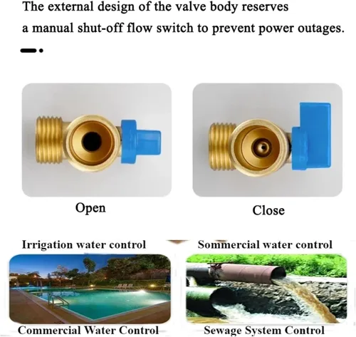 Vista 5 de G1/2 DN15 230V automático cronometrado agua electrónica válvula de drenaje cronometrada para la gestión del condensado del compresor de aire (230V)